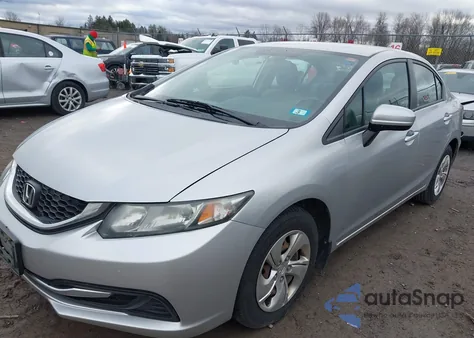 2015 Honda Civic Lx z USA, uszkodzony, nr VIN 19XFB2F51FE287304